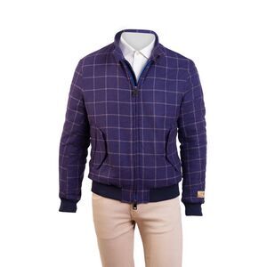 Carlo Barbera Beto Windowpane Cashmere Jacket